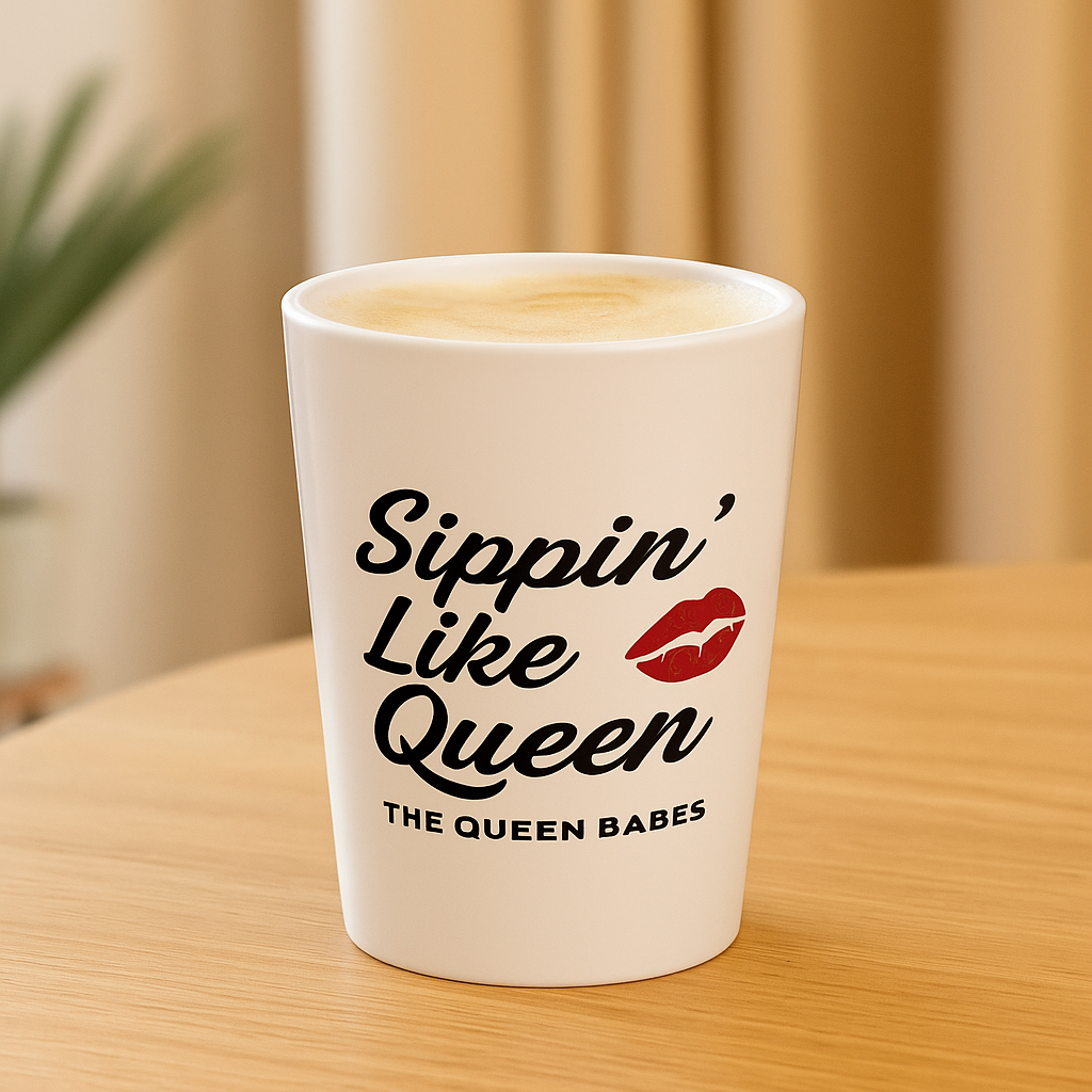 Sippin Like Queen Latte mug