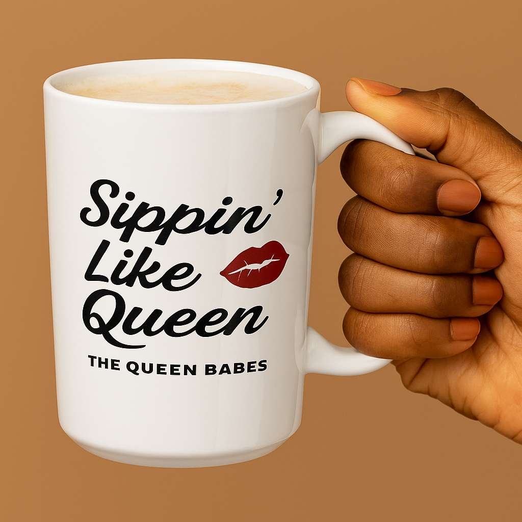 Sippin Like Queen Latte mug