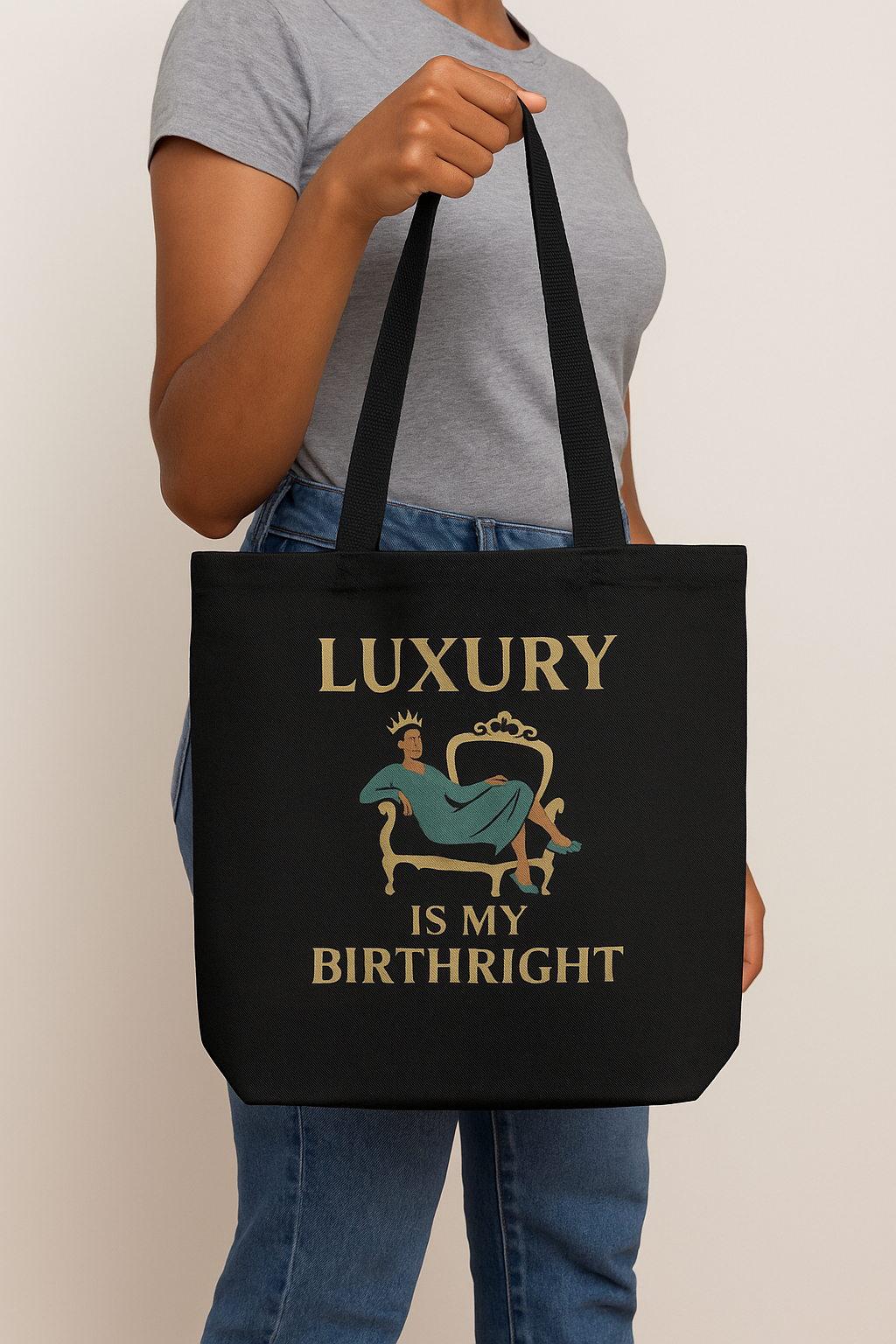 Luxury Is My Birthright Tote Bag