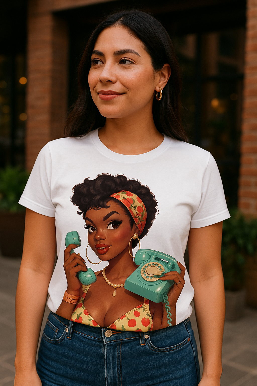 Vintage Black Queen Graphic Tee – The Queen Babes Edition Unisex classic tee