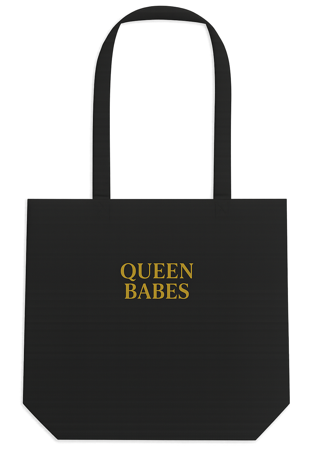 Queen Babes Large organic tote bag