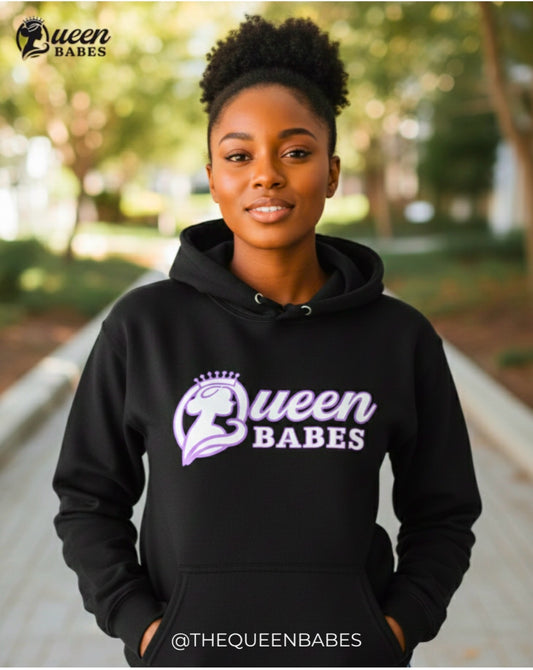 Queen Babes Premium Heavyweight Signature Hoodie