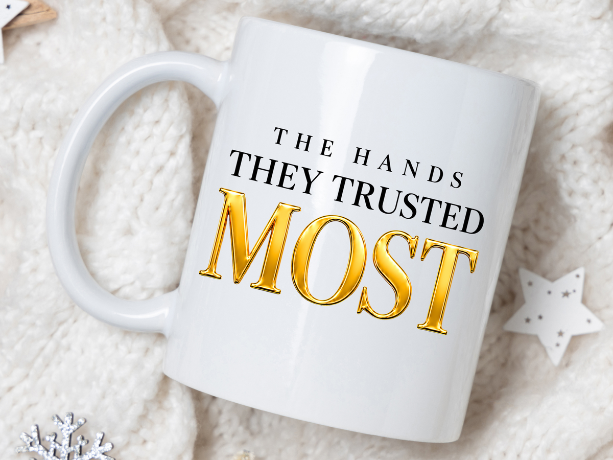 The Hand They trusted Most, nurse gifts, Registered nurse gift, nurse appreciation gift