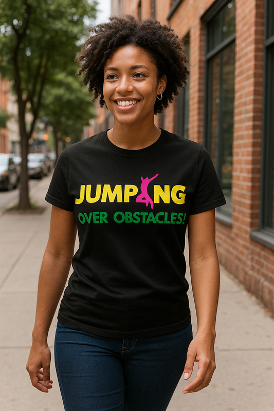 Jumping Over Obstacles T-Shirt