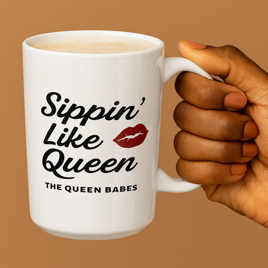 Sippin Like Queen Latte mug
