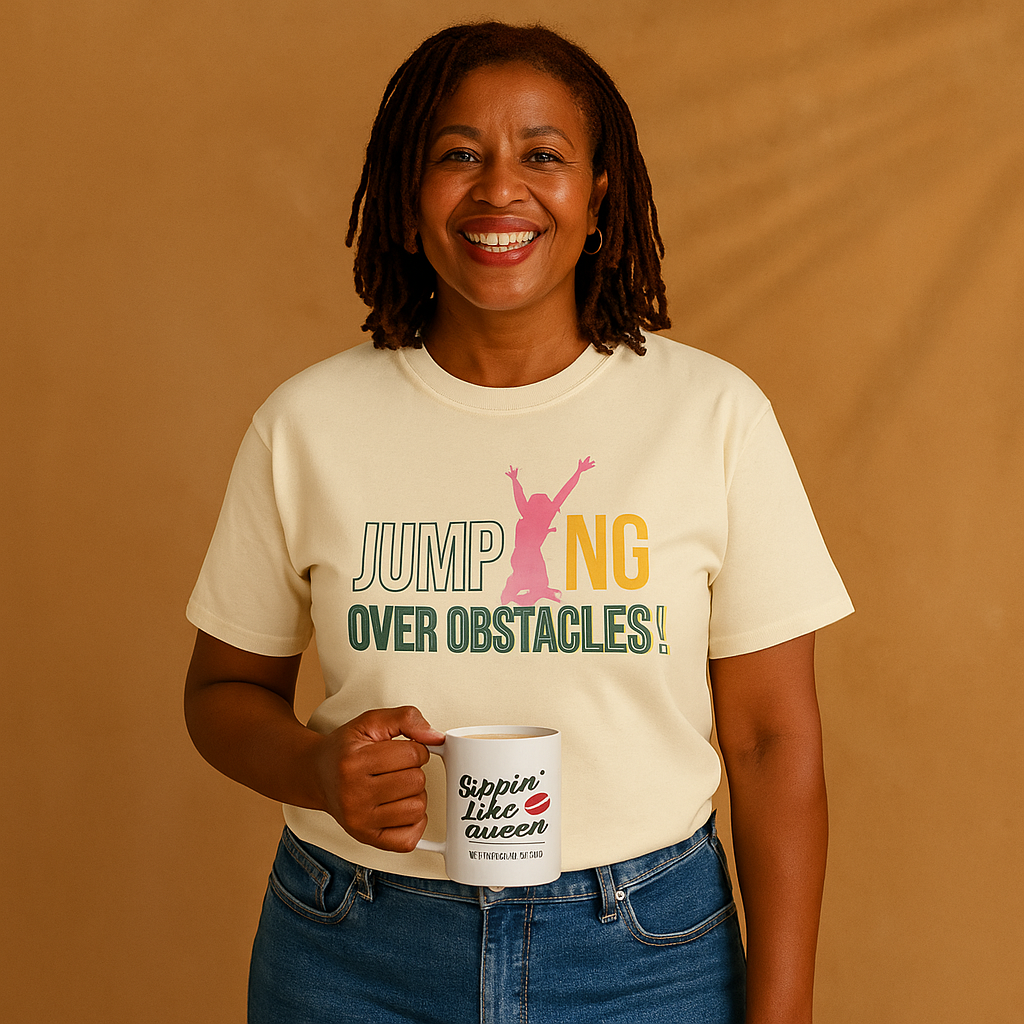 Jumping Over Obstacles T-Shirt