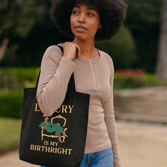 Luxury Is My Birthright Tote Bag