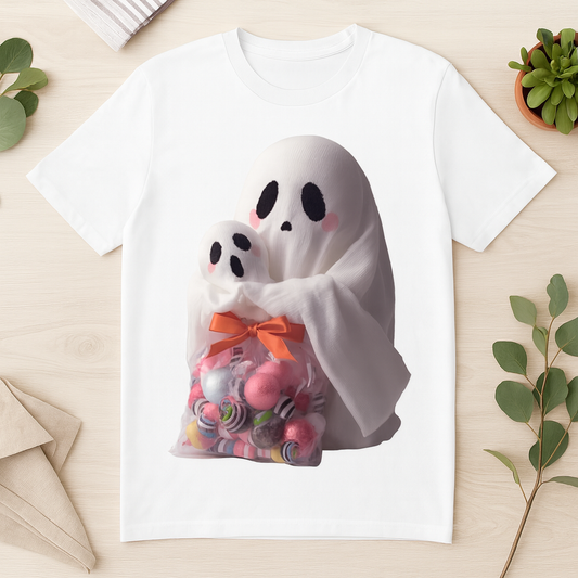 Family Ghost Halloween Unisex classic tee