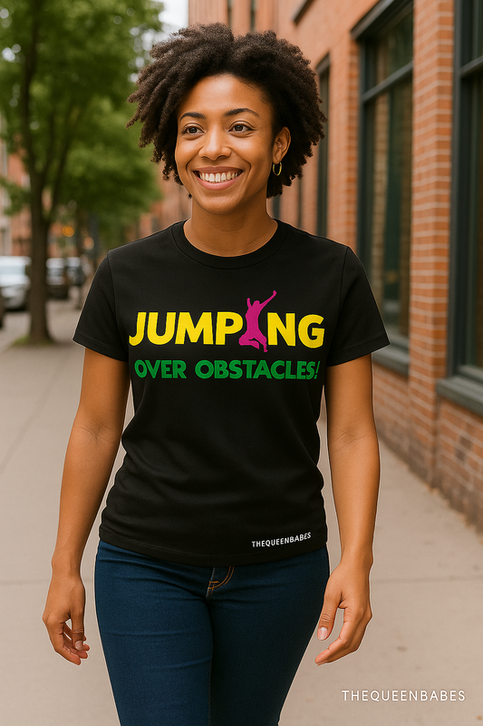 Jumping Over Obstacles T-Shirt