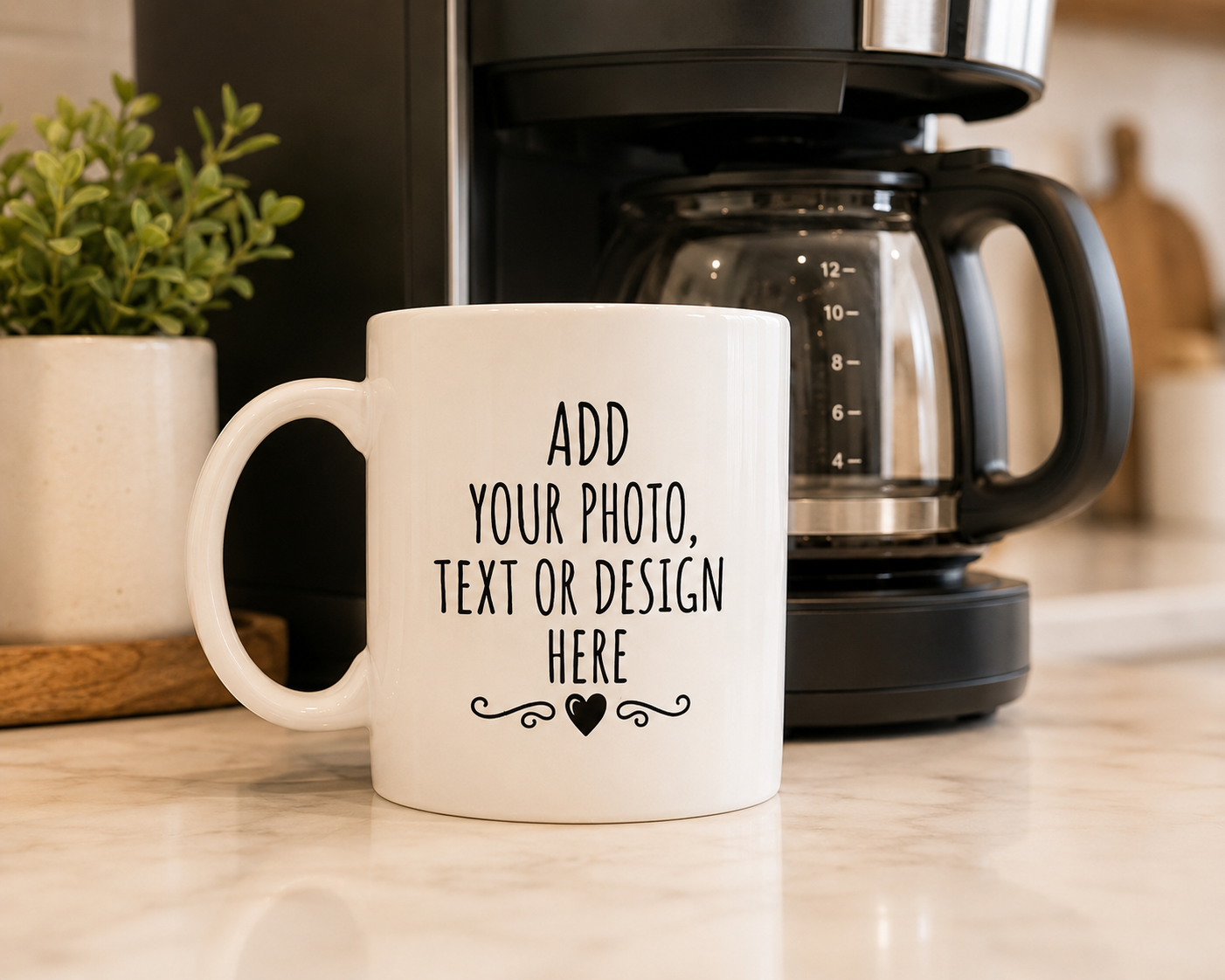 Personalized Photo Mug | Custom Picture Coffee Mug | Add Your Photo & Text | Personalized Gift | 11 oz & 15 oz Ceramic Mug