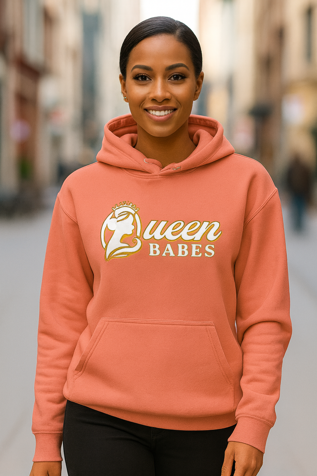 Queen Babes Signature Logo Hoodie