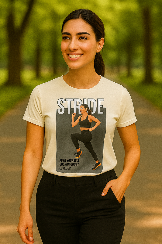 STRIDE™ Motivational Fitness Tee