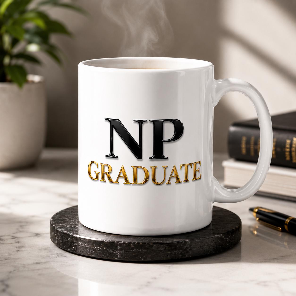 NP Graduate Coffee Mug, Nurse Practitioner Graduation Gift, New NP Gift, FNP Graduation Gift | np Graduate