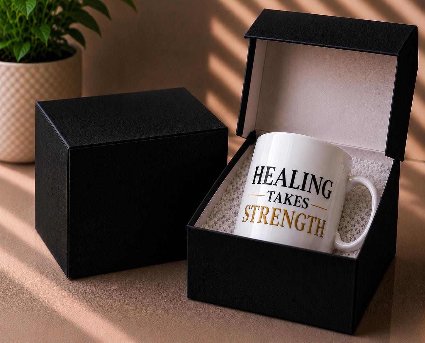 Healing Takes Strength Mug – Healthcare Worker Coffee Cup