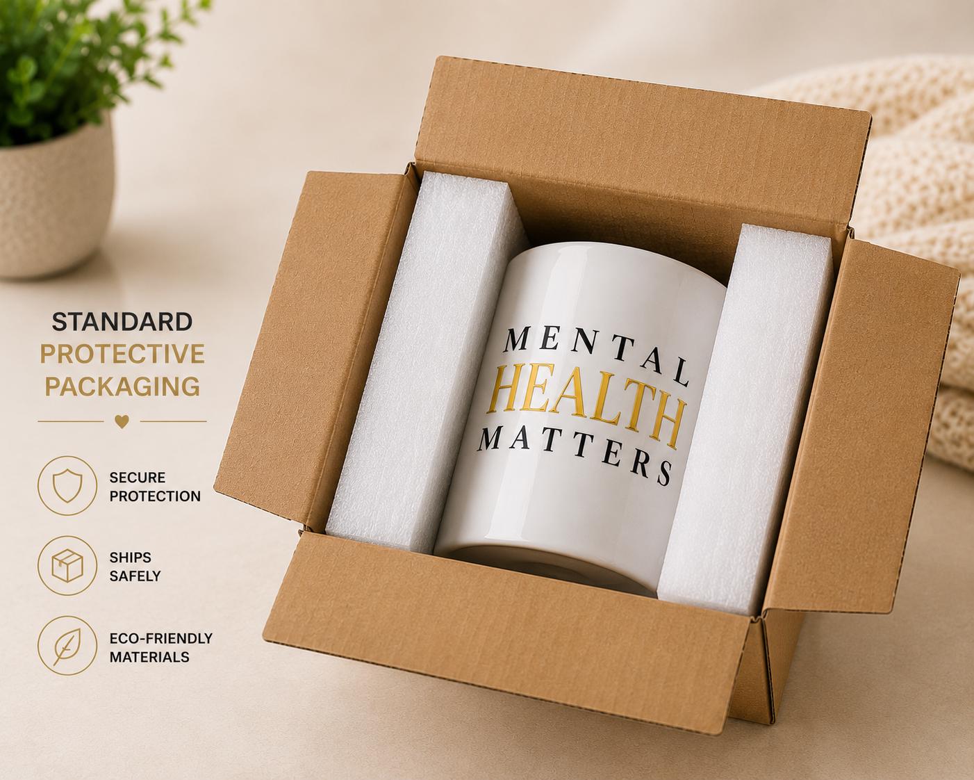 Mental Health Mug | Mental health giftful mug |Gift | Nurse gifts|Therapist Nurse Awareness Gift