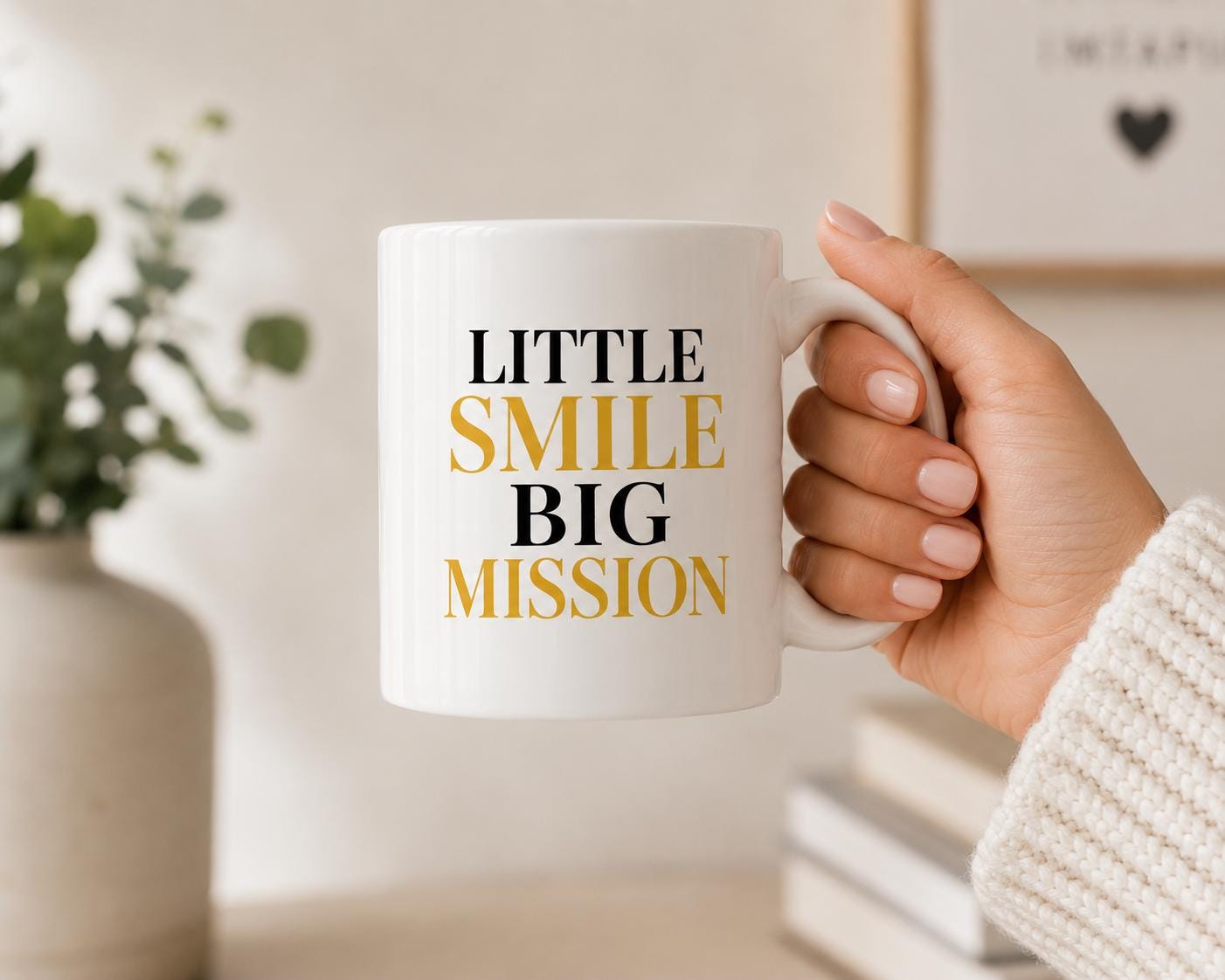 Little Smile Big Mission Mug – Pediatric Nurse Gift – Healthcare Worker Coffee Mug – Nurse Appreciation Gift – Children's Nurse Mug