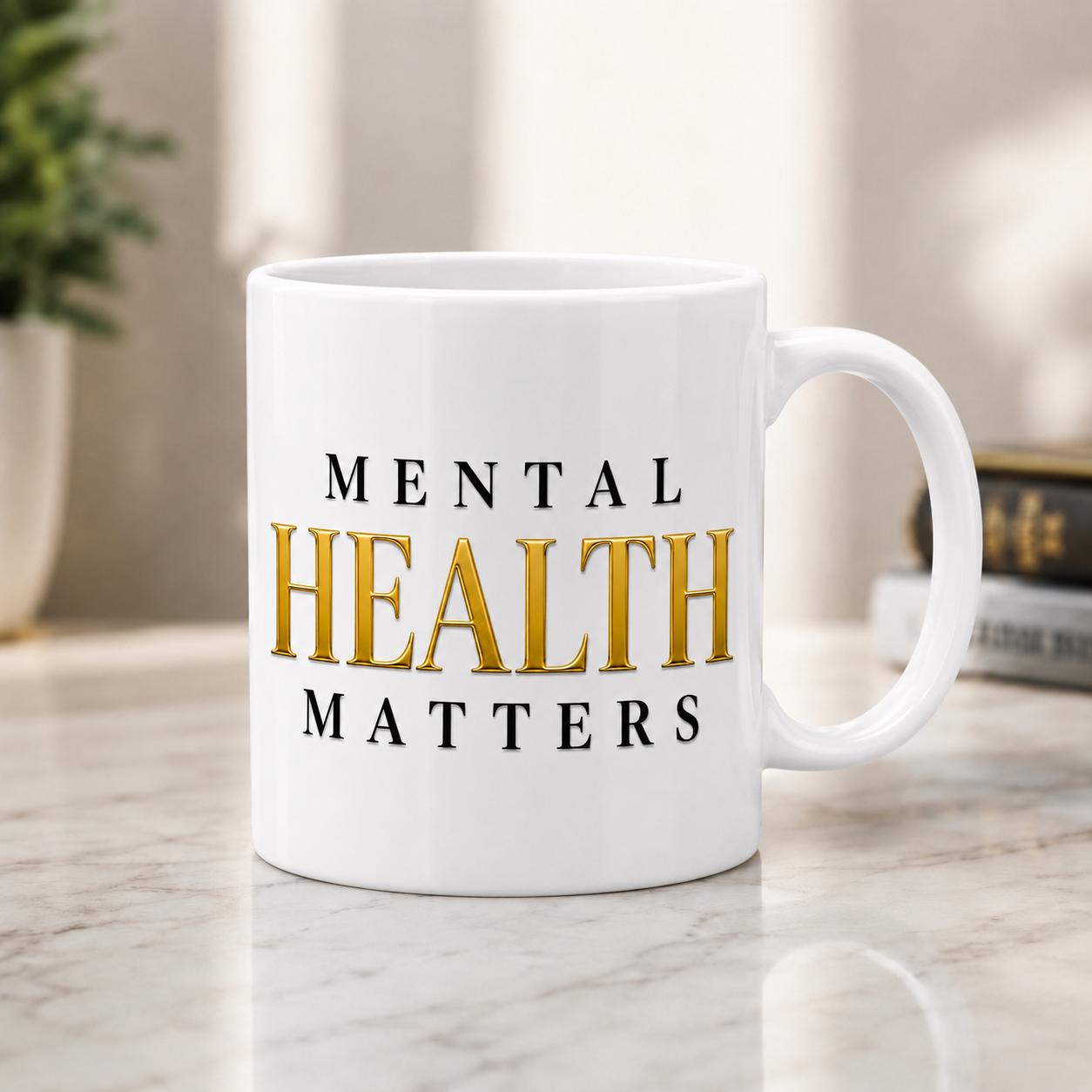 Mental Health Mug | Mental health giftful mug |Gift | Nurse gifts|Therapist Nurse Awareness Gift