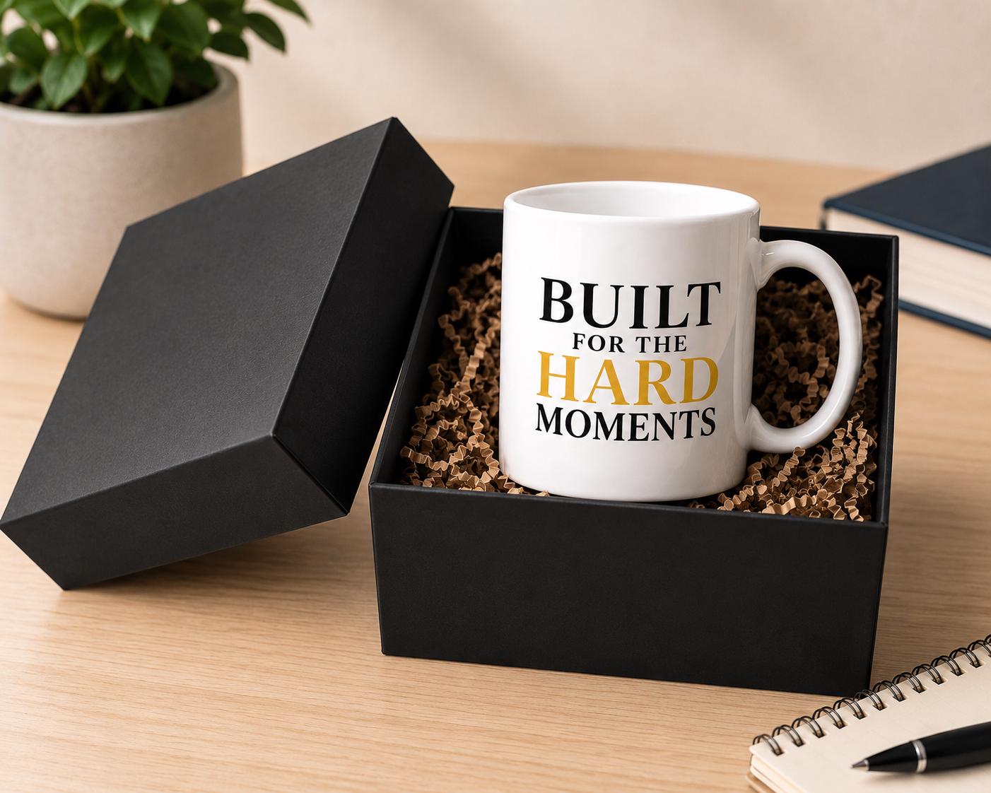 Built For The Hard Moments Mug – Nurse Gift – Healthcare Worker Coffee Mug – RN NP CNA Gift –  Nurse Mug – Medical Professional Cup