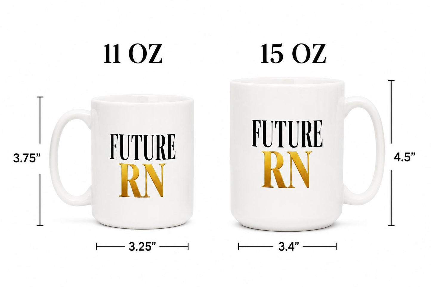 Future RN Mug – Nursing Student Gift – Future Nurse Coffee Mug – Nursing School Gift – RN Graduation Mug – Nurse Student Gift