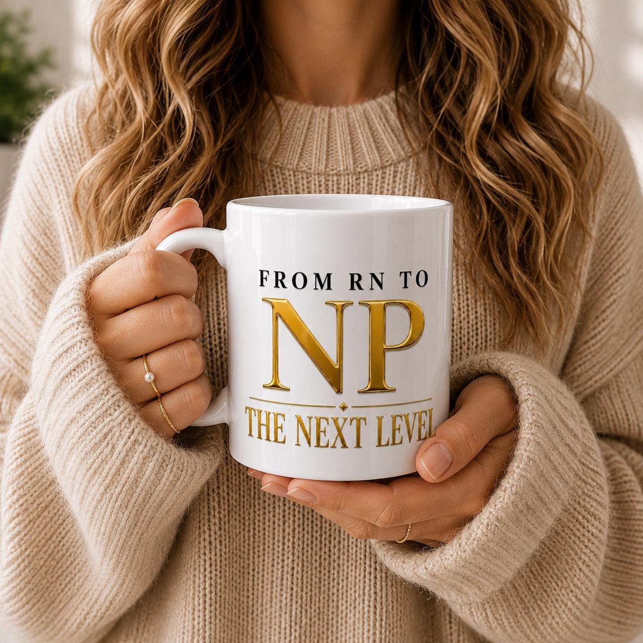 RN to NP Graduation Coffee Mug, Nurse Practitioner Gift, New NP Graduation Gift, Career Milestone Mug | Rn to Np The Next Level