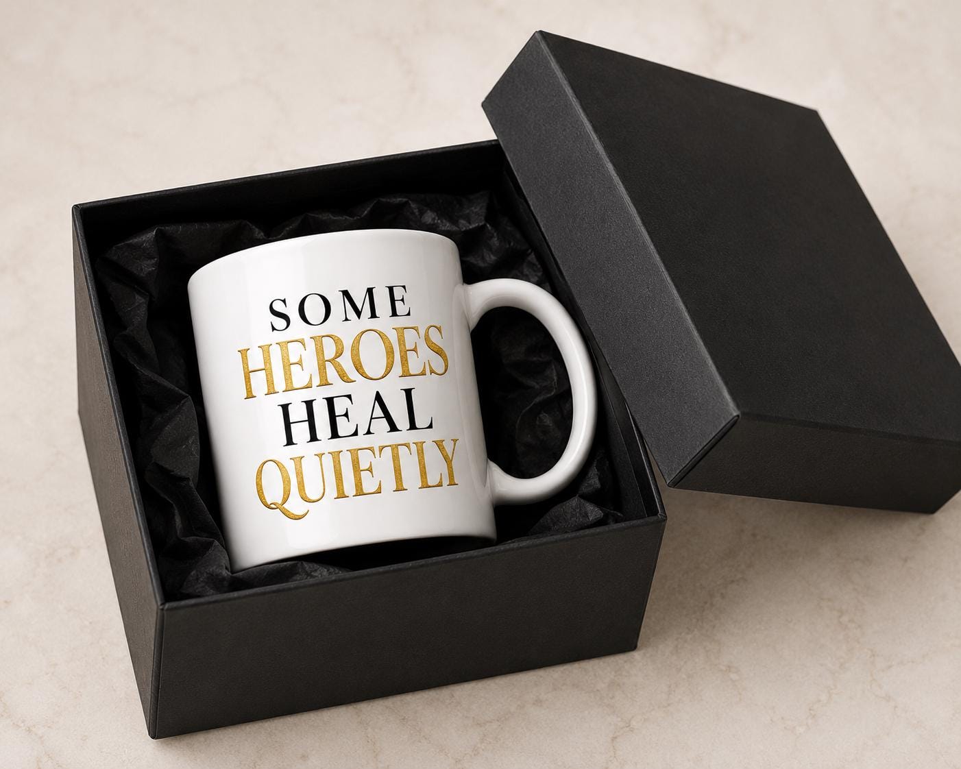 Nurse Gift | Coworker Gift | Appreciation Gift | Some Heroes Heal Quietly Mug