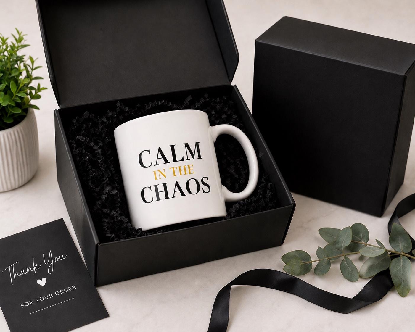 Calm In The Chaos Mug – Nurse Gift – Healthcare Worker Coffee Mug – RN NP CNA Gift – Inspirational Nurse Mug – Medical Professional Cup