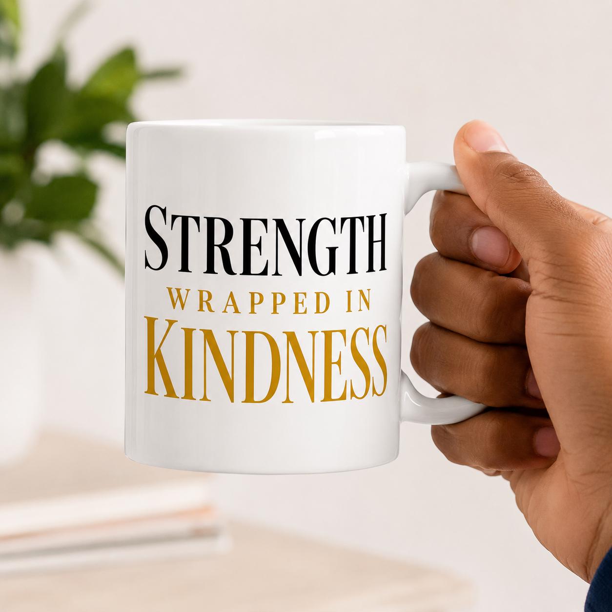 Nurse Gift | gift | Strength Wrapped In Kindness Mug | Coworker Gift | Retirement Gift | Nurse Retirement Gift | Appreciation Gift