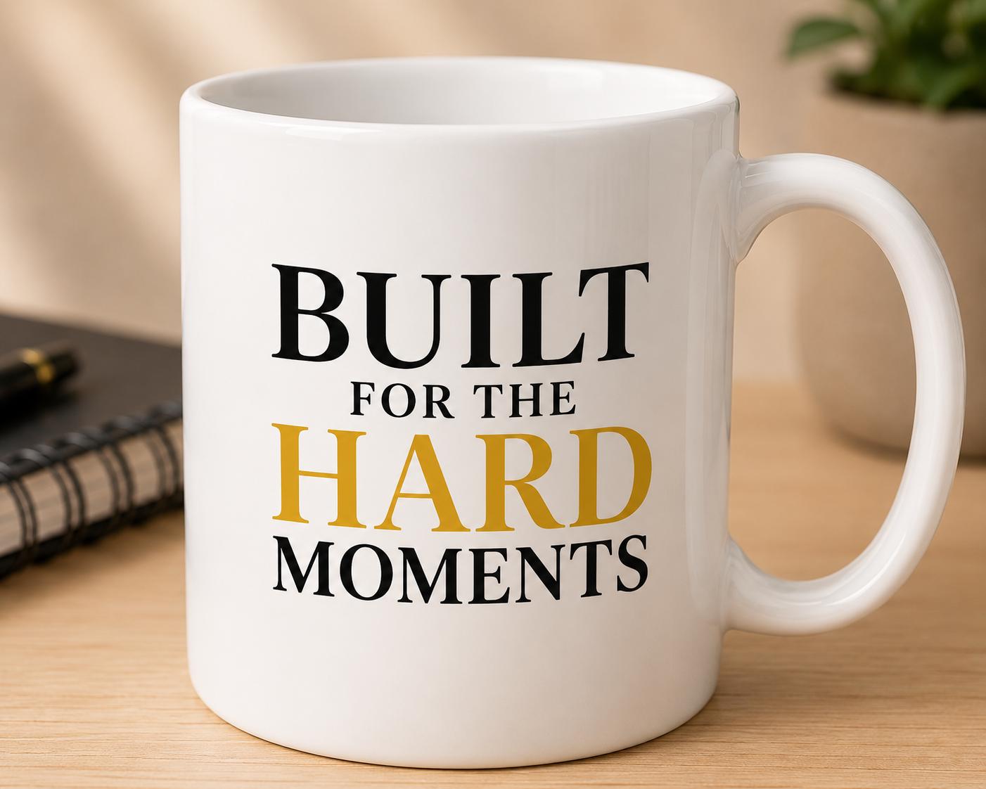 Built For The Hard Moments Mug – Nurse Gift – Healthcare Worker Coffee Mug – RN NP CNA Gift –  Nurse Mug – Medical Professional Cup