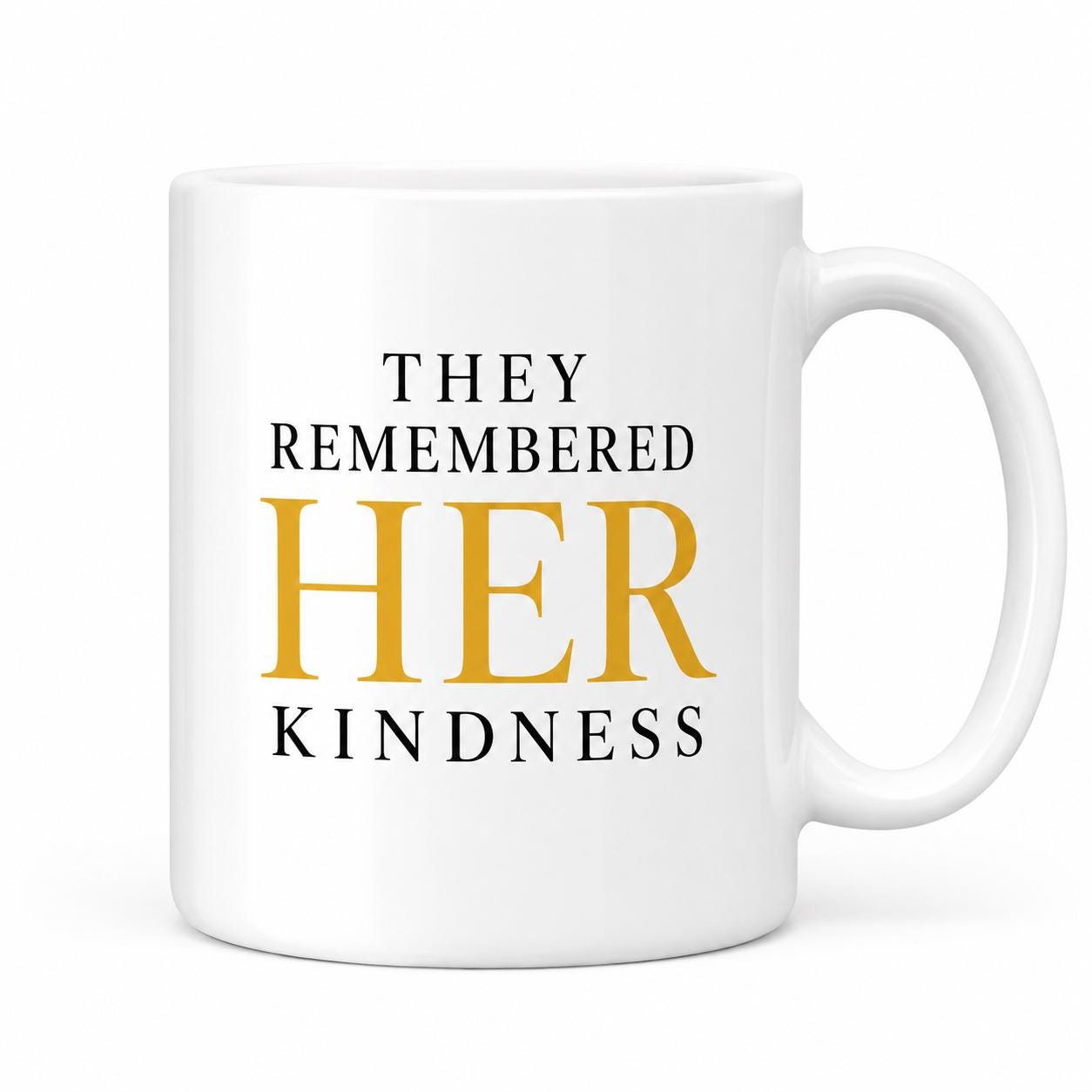 Nurse Gift | Farewell Gift | Retirement| Gift | They Remembered Her Kindness Mug