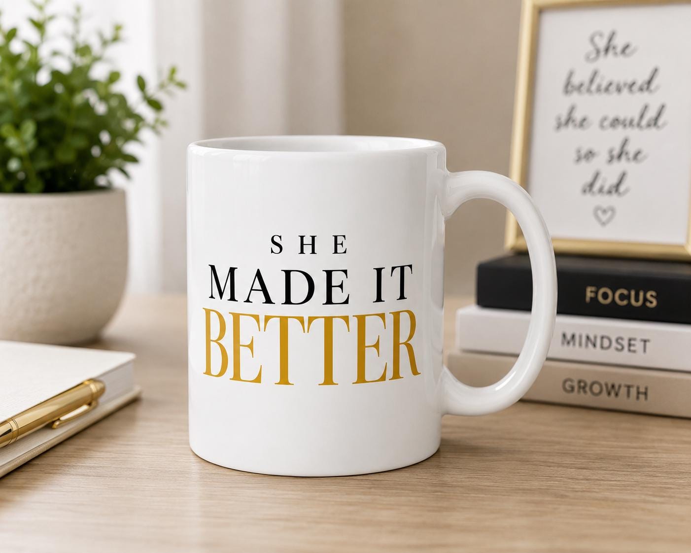 Nurse Gift | She Made It Better Mug | Coworker Gift | Retirement Gift | Nurse Retirement Gift | Appreciation Gift |