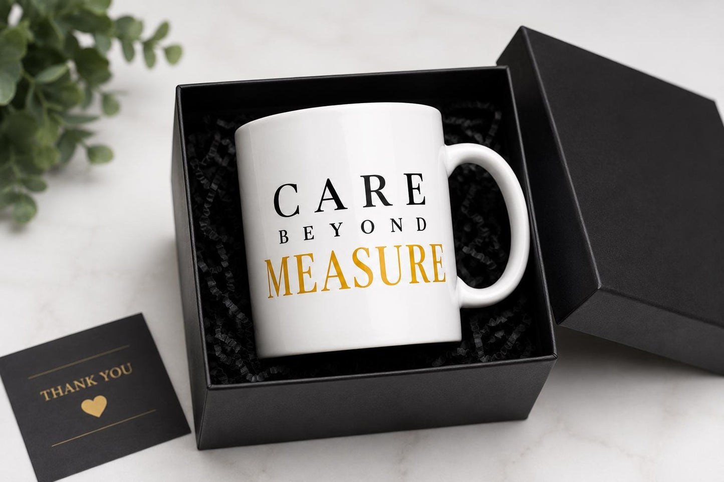 Nurse Gift, Nurse Appreciation Gift, Care Beyond Measure Mug, Healthcare Worker Gift, Thank You Nurse Gift, Coworker Gift