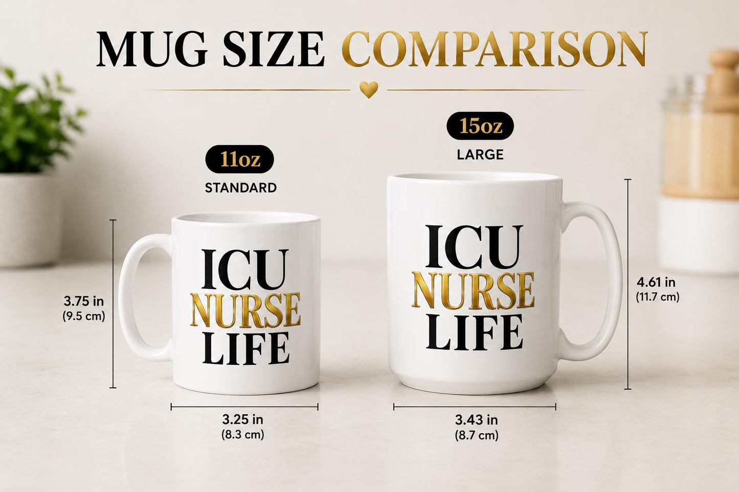 ICU Nurse Life Mug – ICU Nurse Gift – Critical Care Nurse Coffee Mug – RN Gift – Healthcare Worker Mug – Intensive Care Nurse Cup