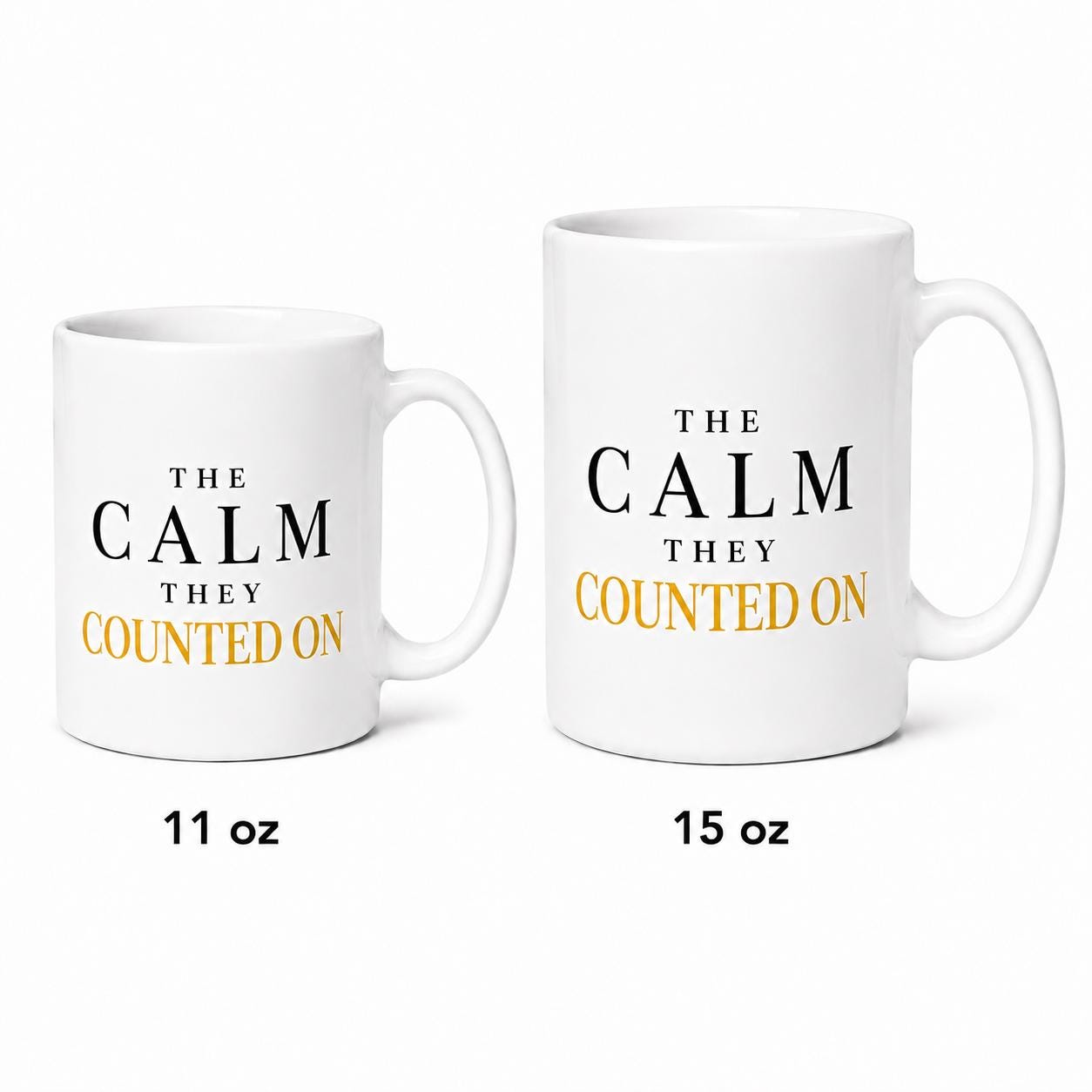Nurse Gift, Nurse Appreciation Gift, The Calm They Counted On Mug, Healthcare Worker Gift, Thank You Nurse Gift, Coworker Gift