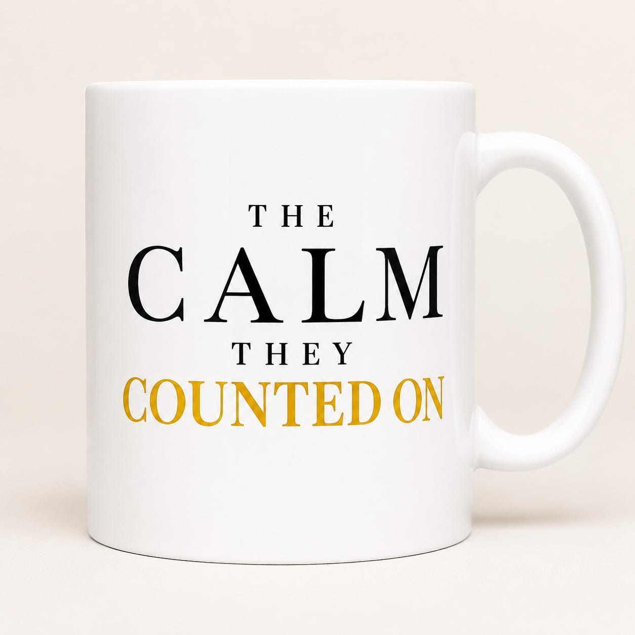 Nurse Gift, Nurse Appreciation Gift, The Calm They Counted On Mug, Healthcare Worker Gift, Thank You Nurse Gift, Coworker Gift