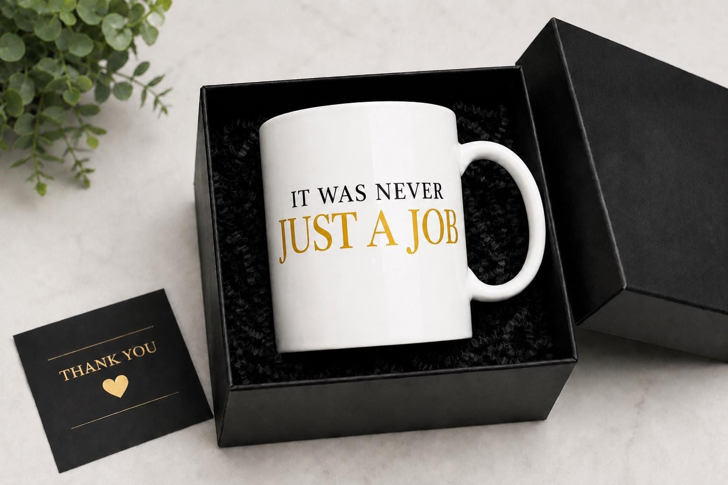 Nurse Gift, Nurse Appreciation Gift, It Was Never A Job Mug, Healthcare Worker Gift, Thank You Nurse Gift, Coworker Gift