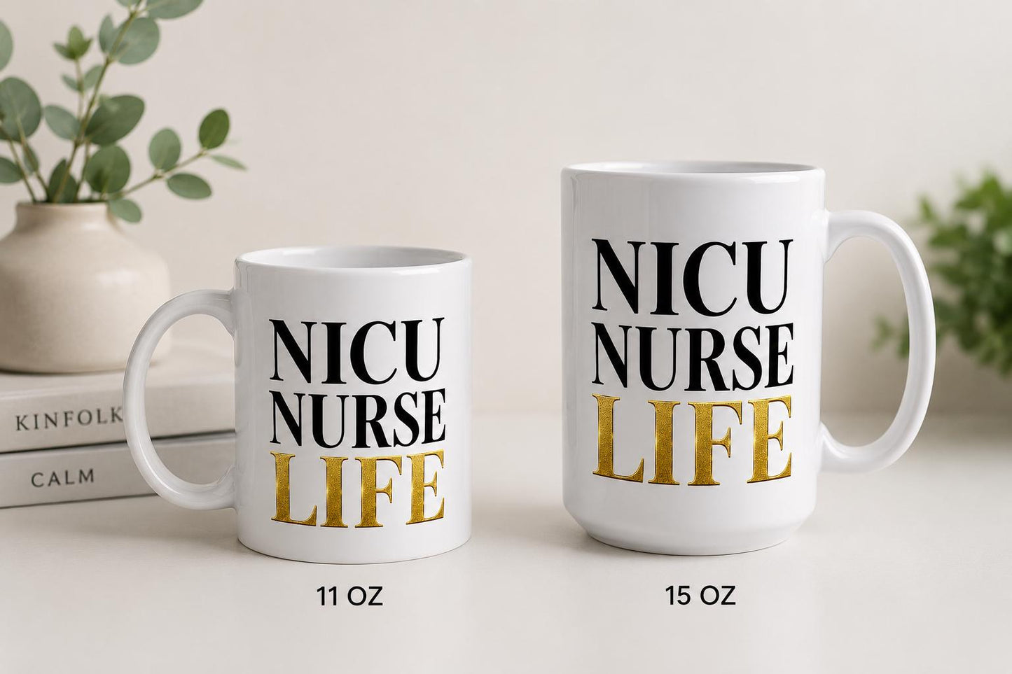 Ceramic Coffee Mug for NICU Nurse, Neonatal Nurse Appreciation Gift, Coworker Thank You Gift, NICU Team Gift | NICU Nurse Life