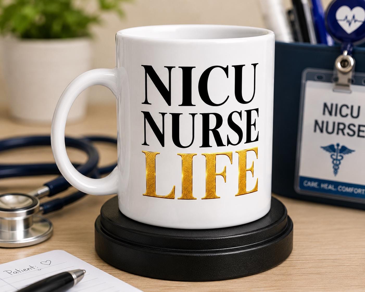 Ceramic Coffee Mug for NICU Nurse, Neonatal Nurse Appreciation Gift, Coworker Thank You Gift, NICU Team Gift | NICU Nurse Life