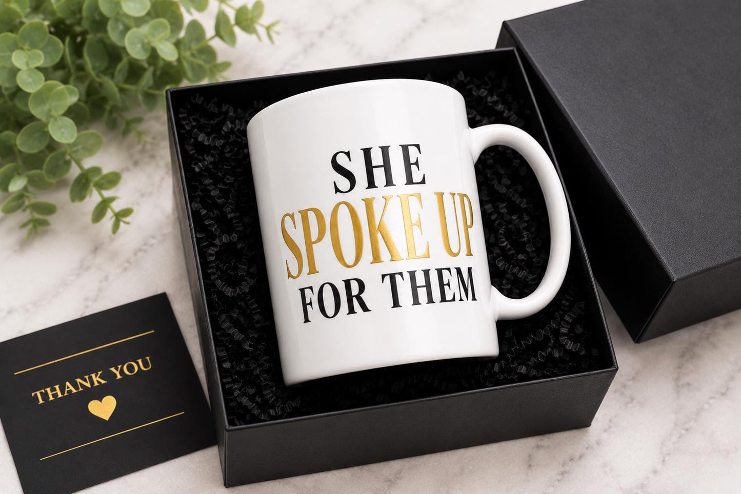 Nurse Gift, Nurse Appreciation Gift, She Spoke Up For Them Mug, Healthcare Worker Gift, Thank You Nurse Gift, Coworker Gift