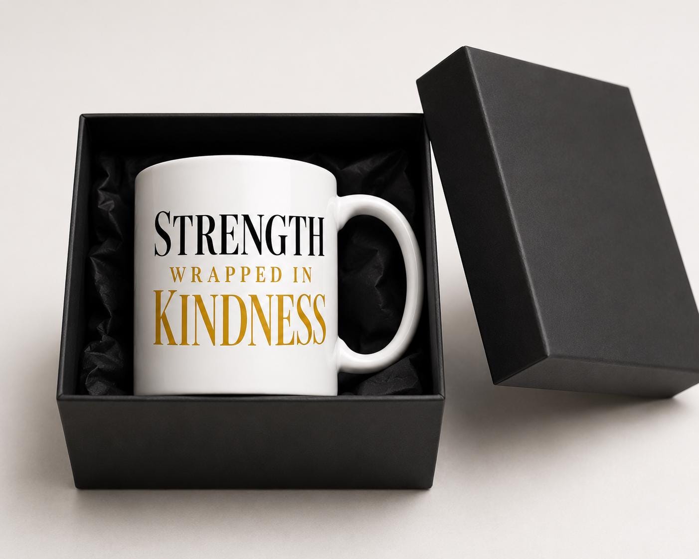 Nurse Gift | gift | Strength Wrapped In Kindness Mug | Coworker Gift | Retirement Gift | Nurse Retirement Gift | Appreciation Gift