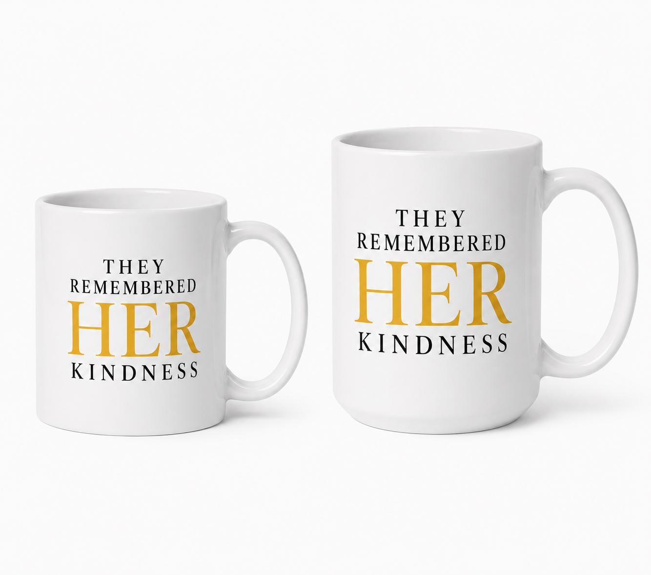 Nurse Gift | Farewell Gift | Retirement| Gift | They Remembered Her Kindness Mug
