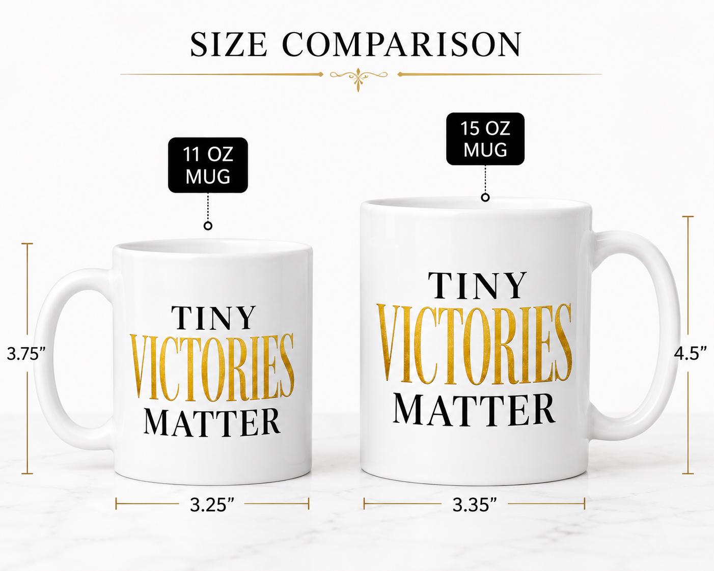 Nurse Gift | Coworker Gift | Appreciation Gift | Nurse Gifts |Tiny Victories Matter Mug