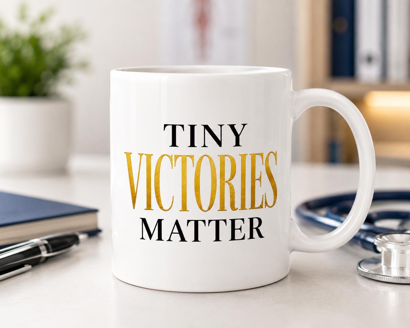 Nurse Gift | Coworker Gift | Appreciation Gift | Nurse Gifts |Tiny Victories Matter Mug
