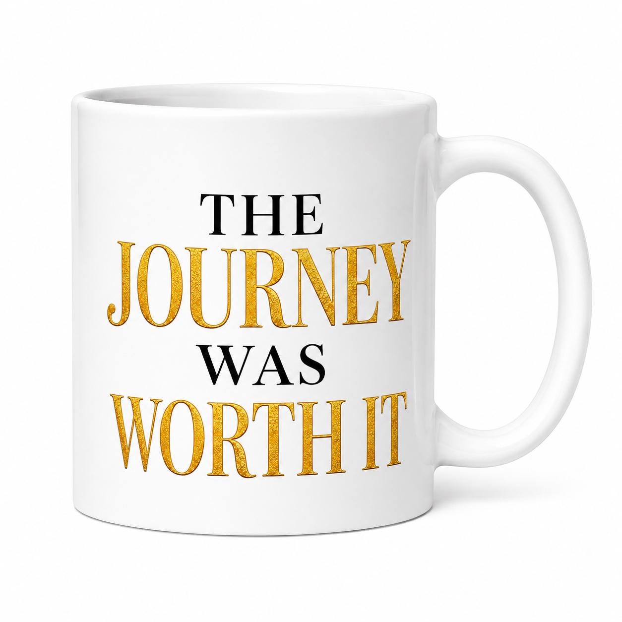 Nurse Practitioner Graduation Coffee Mug, RN to NP Gift, Nurse Graduation Gift, Career Milestone Gift | The Journey Was Worth It
