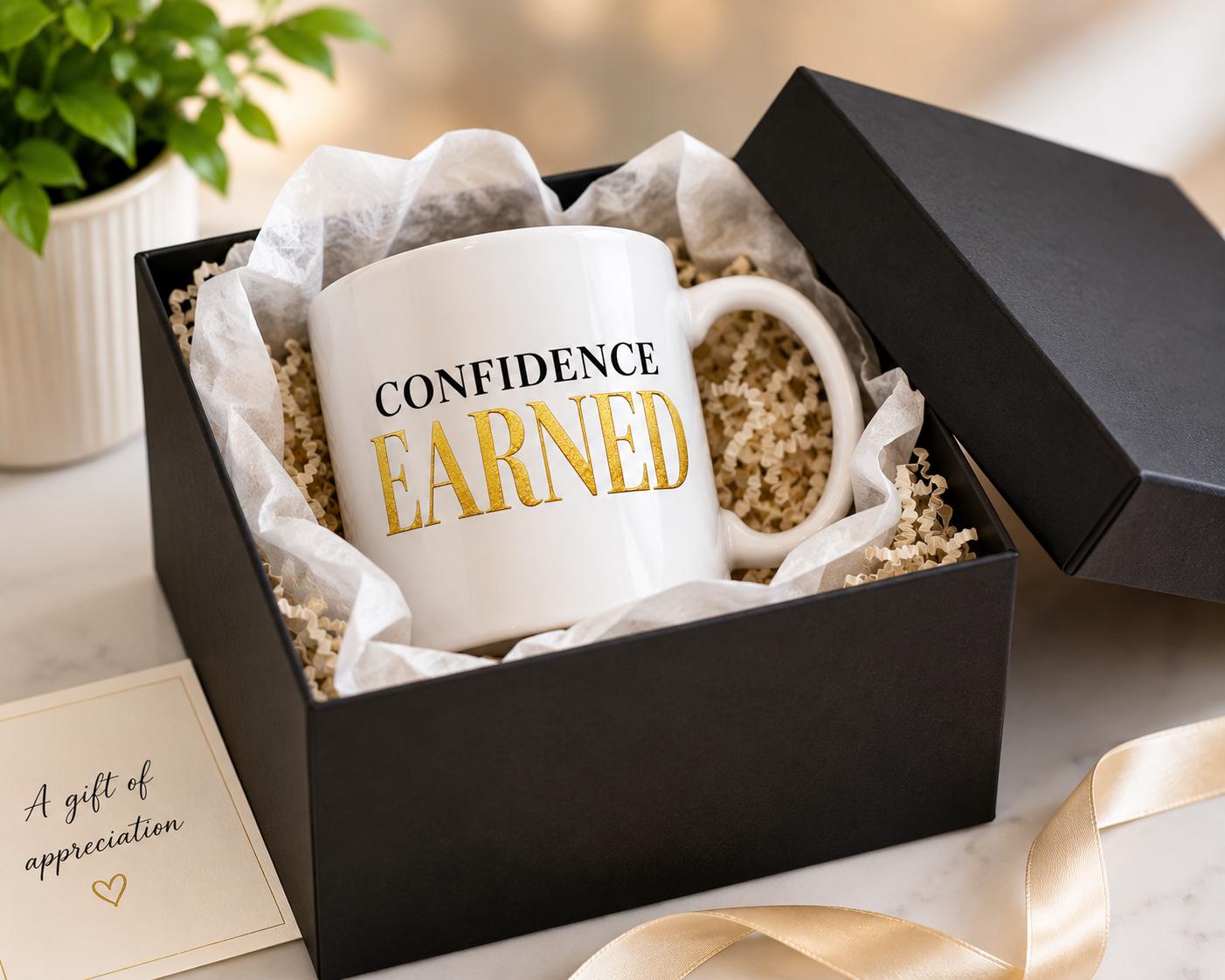 Nurse Practitioner Gift | Nurse Gift | Graduation Gift| Unique gift | Confidence Earned Mug