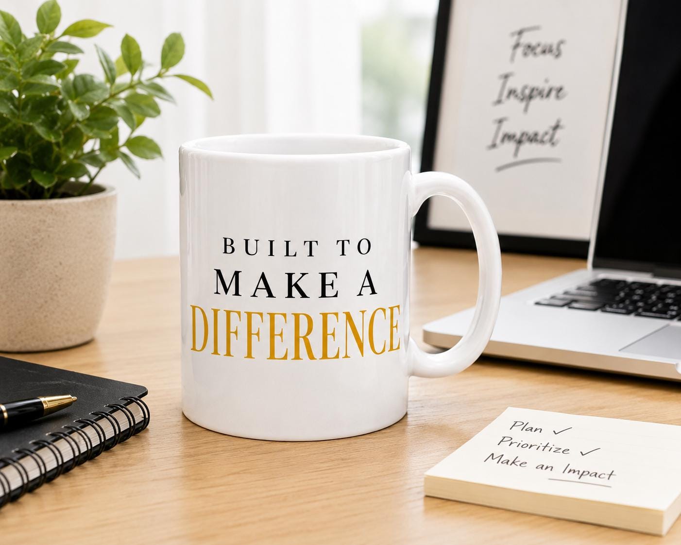 Nurse Gift, Nurse Appreciation Gift, Built To Make A Difference Mug, Healthcare Worker Gift, Thank You Nurse Gift, Coworker Gift