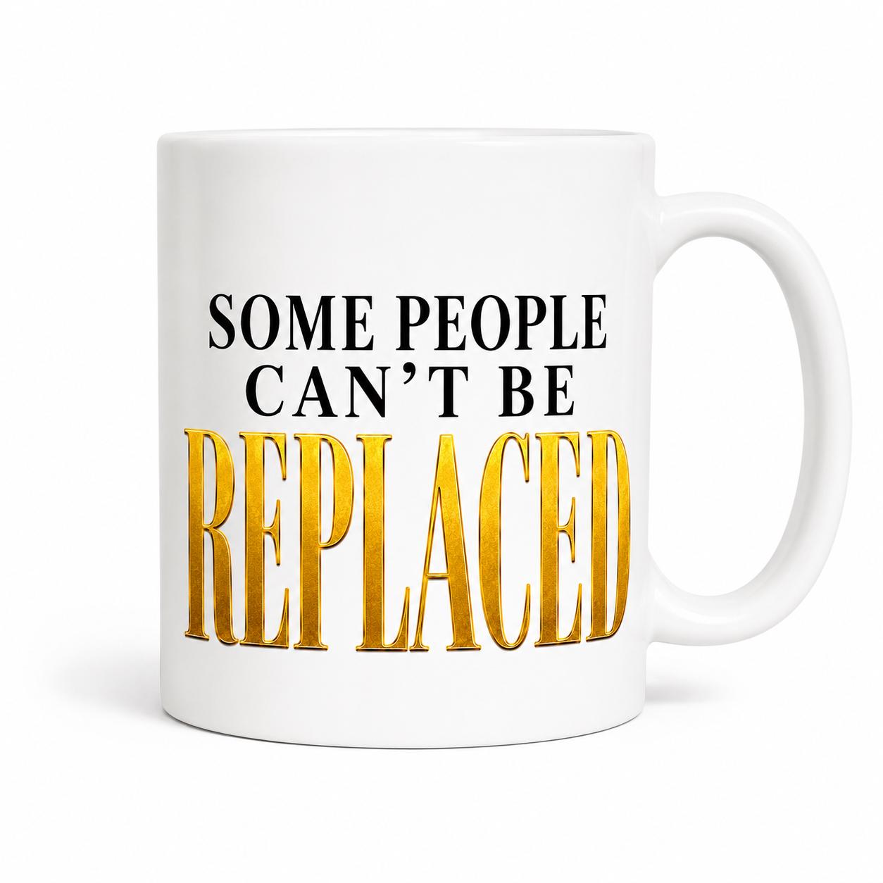 Nurse Retirement Gift Mug, Coworker Gift, Farewell Gift for Employee, Goodbye Present, Some People Can't Be Replaced, retirement