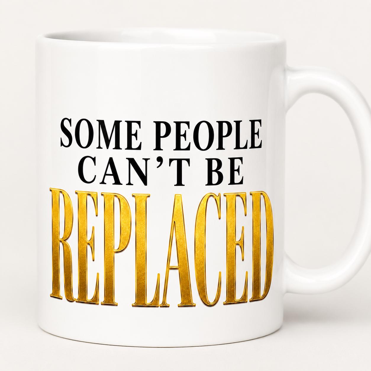 Nurse Retirement Gift Mug, Coworker Gift, Farewell Gift for Employee, Goodbye Present, Some People Can't Be Replaced, retirement