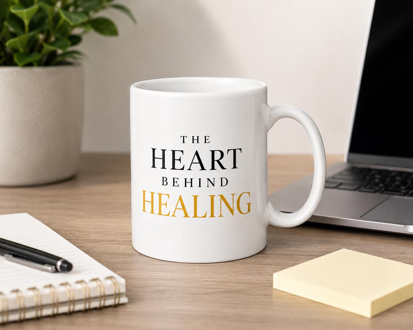 Nurse Gift | The Heart Behind Healing Mug | Coworker Gift | Retirement Gift | Nurse Retirement Gift | Appreciation Gift