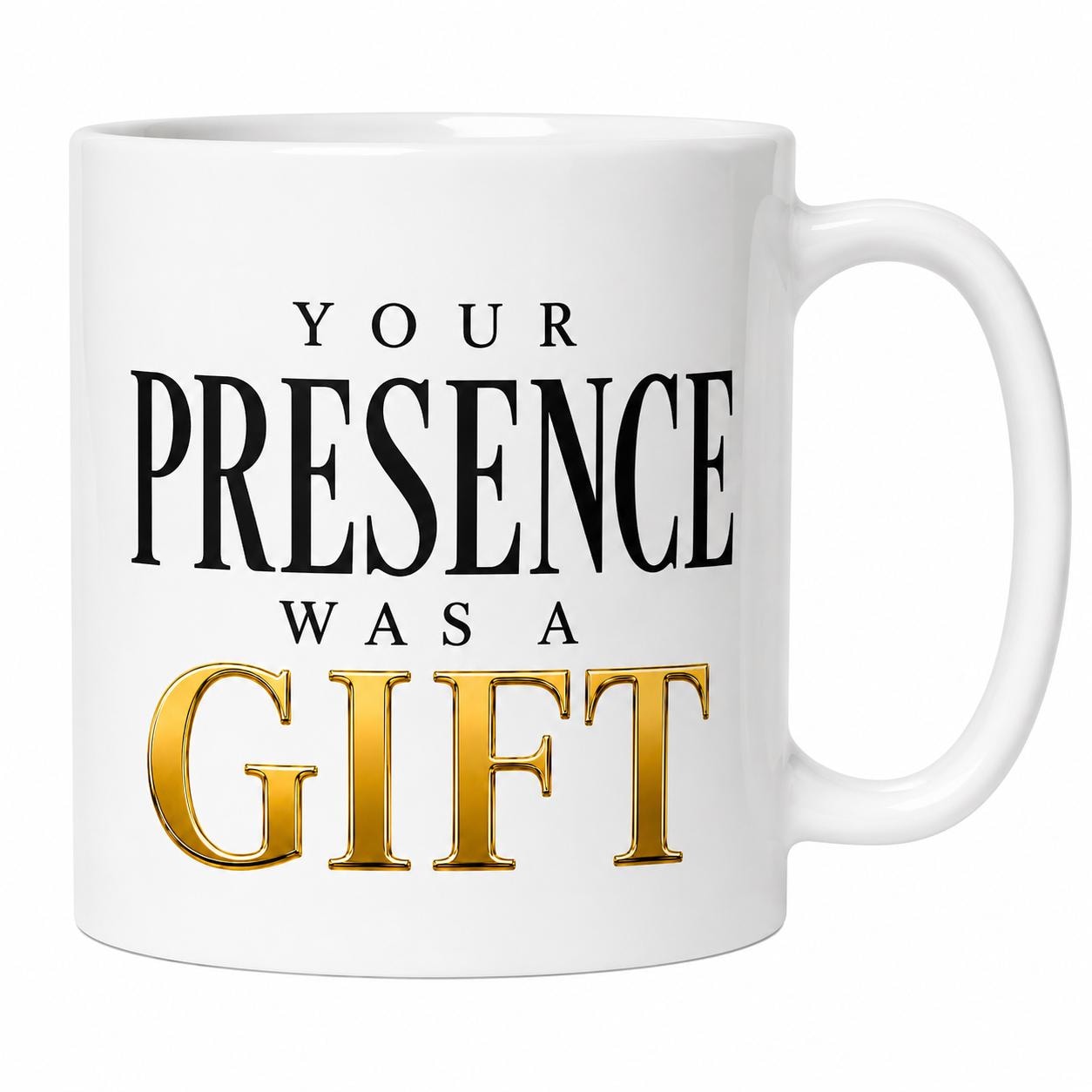 Retirement Gift for women, Retirement gifts for men, Mentor Gifts | Farewell Gift| Difference you make | Your Presence Was A Gift Mug