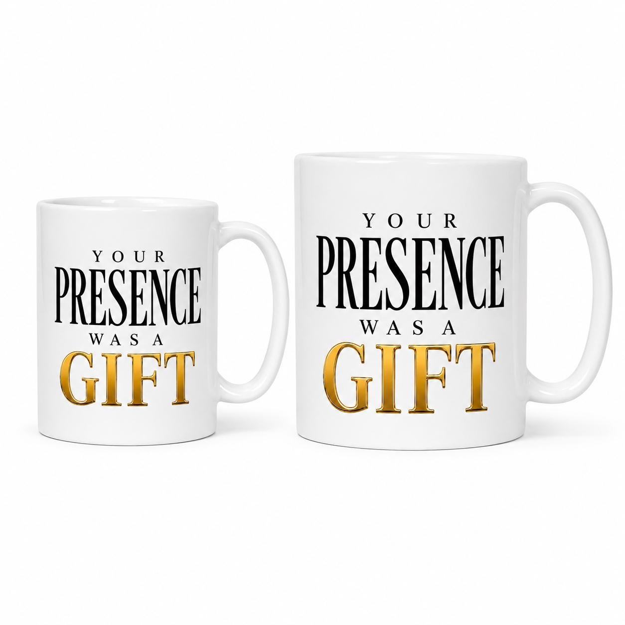 Retirement Gift for women, Retirement gifts for men, Mentor Gifts | Farewell Gift| Difference you make | Your Presence Was A Gift Mug